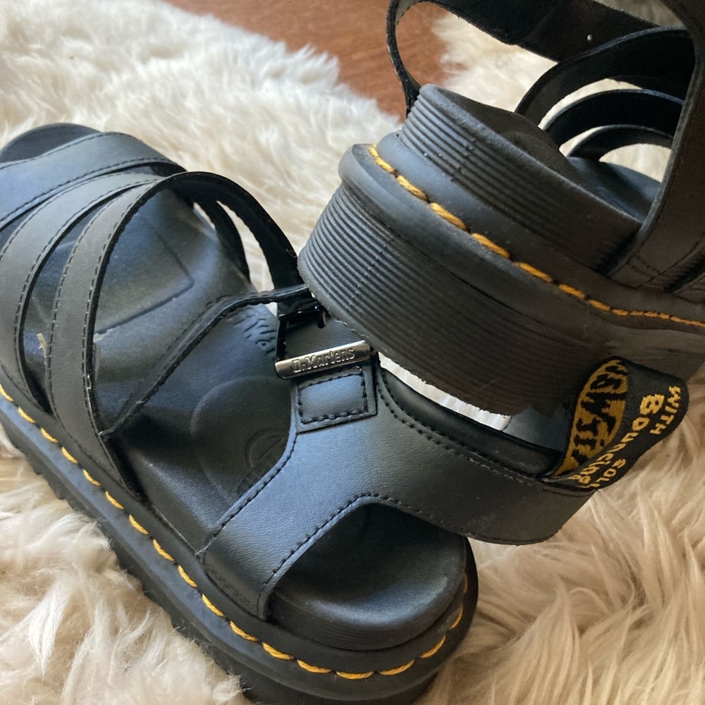 Dr. Martens Black Sandals